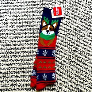 Festive knee high holiday socks!